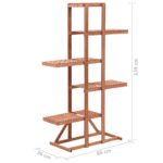 Support pour plantes Bois cèdre 86 x 36 x 139 cm – Image 5