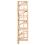 Étagère d'angle bois de cèdre 27 x 27 x 110 cm – Image 2