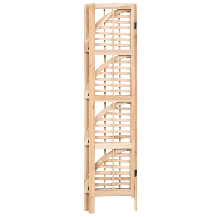 Étagère d'angle bois de cèdre 27 x 27 x 110 cm – Image 2