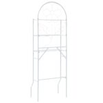 Étagère de toilette Blanc 60x33x174 cm – Image 3