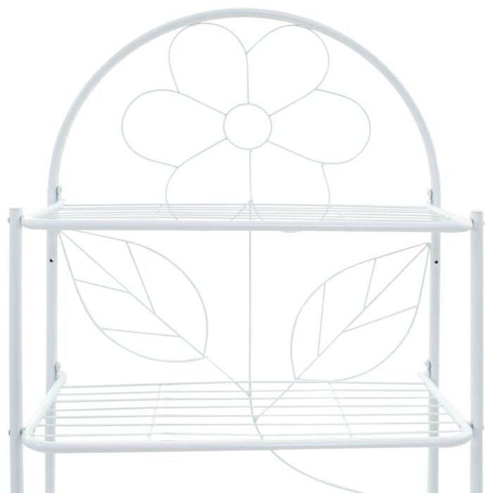 Étagère de toilette Blanc 60x33x174 cm – Image 4