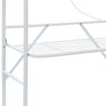 Étagère de toilette Blanc 60x33x174 cm – Image 5