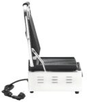 Grill pour panini rainuré Acier inoxydable 1800 W 31x30,5x20 cm – Image 4