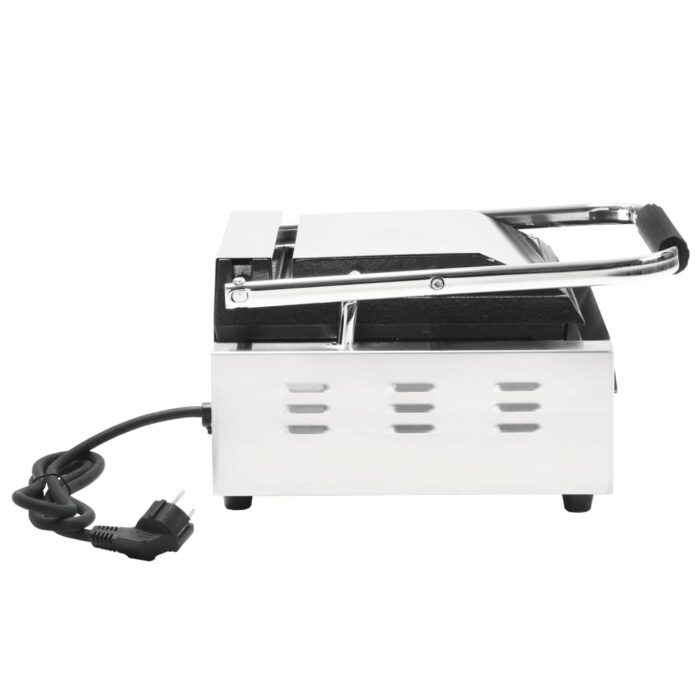 Grill pour panini rainuré Acier inoxydable 1800 W 31x30,5x20 cm – Image 7