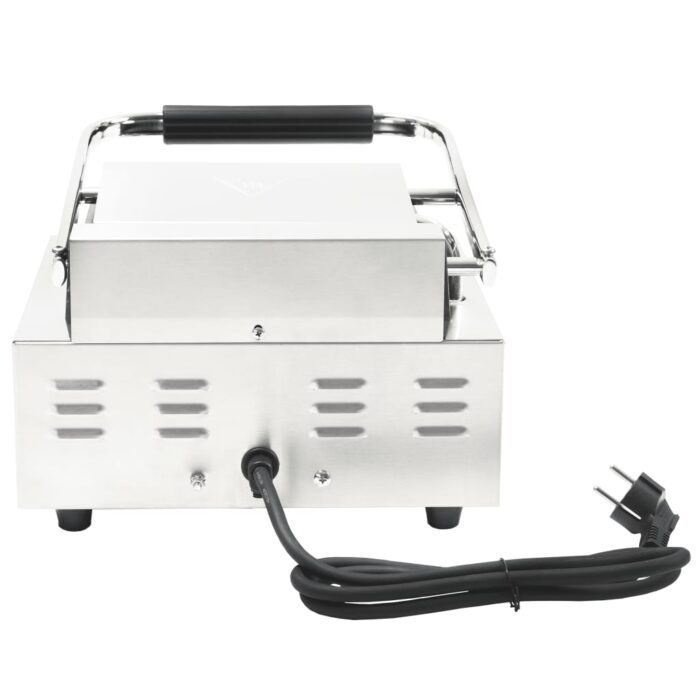 Grill pour panini rainuré Acier inoxydable 1800 W 31x30,5x20 cm – Image 8
