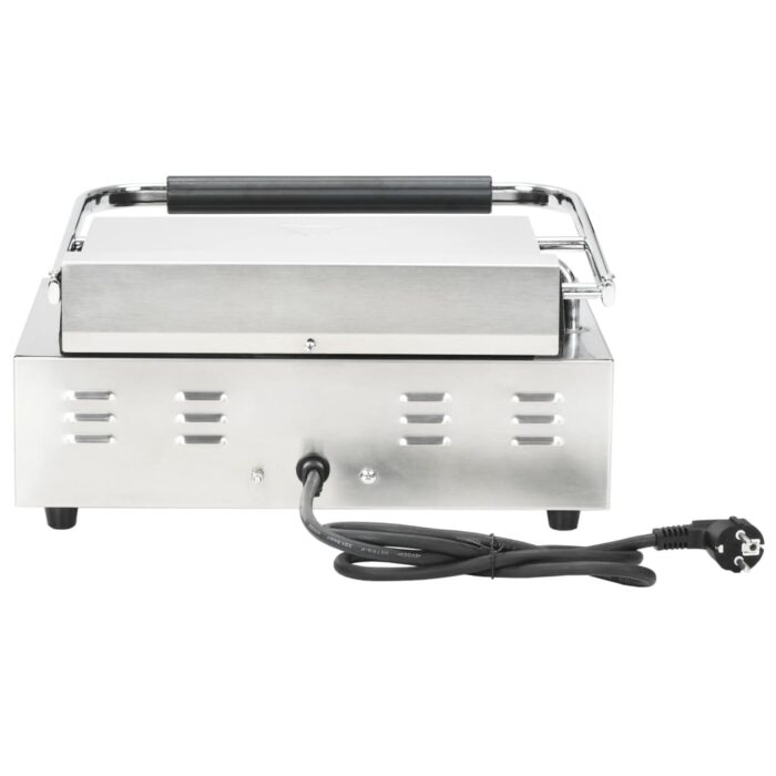 Grill rainuré pour panini 2200 W 43x30,5x20 cm – Image 8