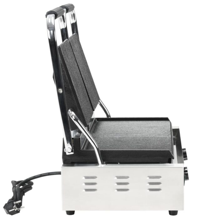 Gril de panini à double rainure 3600 W 57x30,5x20 cm – Image 6