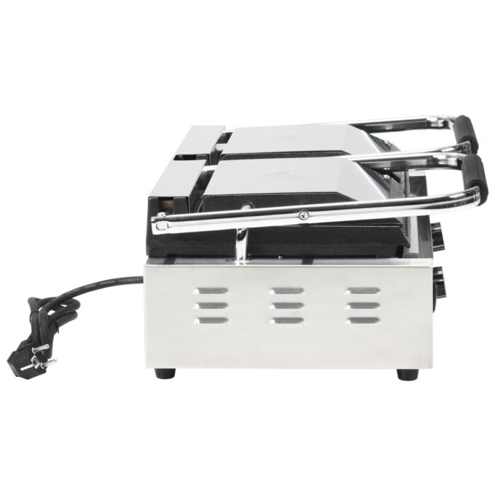Gril de panini à double rainure 3600 W 57x30,5x20 cm – Image 7