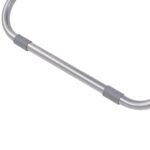 Chaises inclinables de terrasse lot de2 Acier Taupe – Image 7