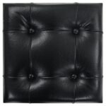 Coiffeuse miroir avec tabouret MDF et verre – Image 8