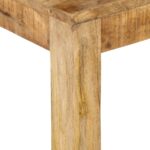 Table basse 80x80x40 cm Bois de manguier massif – Image 5