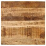 Table basse 80x80x40 cm Bois de manguier massif – Image 6