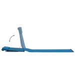 Tapis de plage pliables 2 pcs Acier et tissu Bleu – Image 5