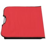 Tapis de plage pliables 2 pcs Acier et tissu Rouge – Image 8
