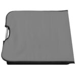 Tapis de plage pliables 2 pcs Acier et tissu Gris – Image 8