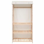 Garde-robe à 3 niveaux 79 x 40 x 170 cm – Image 2