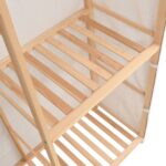 Garde-robe à 3 niveaux 110 x 40 x 170 cm – Image 4