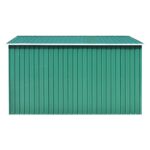 Abri de jardin 257x298x178 cm Métal Vert – Image 6