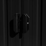 Abri de jardin 257x298x178 cm Métal Anthracite – Image 2