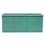 Abri de jardin 257x392x181 cm Métal Vert – Image 6