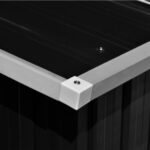 Abri de jardin 257x392x181 cm Métal Anthracite – Image 3