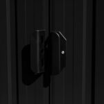 Abri de jardin 257x489x181 cm Métal Anthracite – Image 4