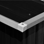 Abri de jardin 257x580x181 cm Métal Anthracite – Image 3