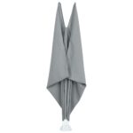 Auvent latéral pliable de terrasse Gris 300 x 150 cm – Image 5