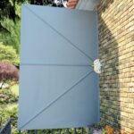 Auvent latéral pliable de terrasse Gris 300 x 200 cm – Image 2