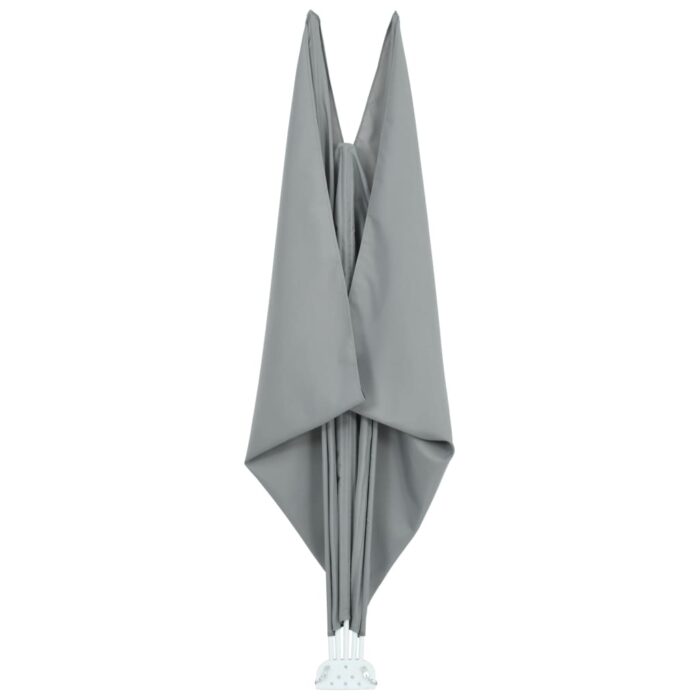 Auvent latéral pliable de terrasse Gris 300 x 200 cm – Image 5