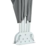 Auvent latéral pliable de terrasse Gris 300 x 200 cm – Image 6