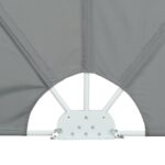 Auvent latéral pliable de terrasse Gris 300 x 200 cm – Image 7