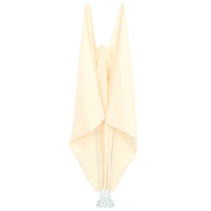 Auvent latéral pliable de terrasse Crème 300 x 150 cm – Image 5