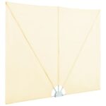 Auvent latéral pliable de terrasse Crème 300 x 200 cm – Image 4
