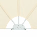 Auvent latéral pliable de terrasse Crème 300 x 200 cm – Image 7