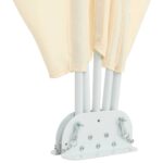 Auvent latéral pliable de terrasse Crème 400 x 200 cm – Image 6