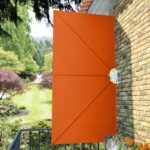 Auvent latéral pliable de terrasse Terre cuite 300 x 150 cm – Image 2