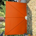 Auvent latéral pliable de terrasse Terre cuite 300 x 200 cm – Image 2