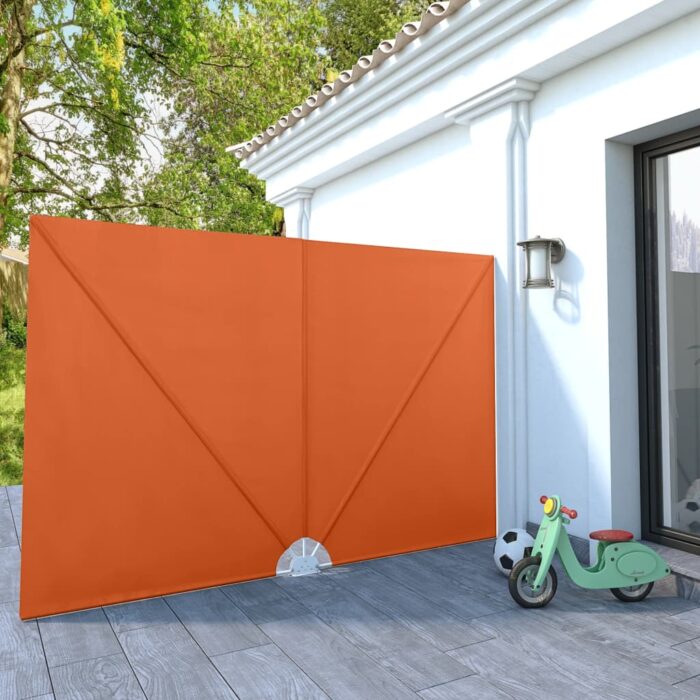 Auvent latéral pliable de terrasse Terre cuite 300 x 200 cm – Image 1