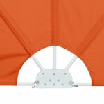 Auvent latéral pliable de terrasse Terre cuite 400 x 200 cm – Image 7