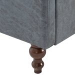 Fauteuil gris tissu – Image 6