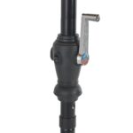 Parasol d'extérieur avec LED et mât en acier 300 cm Anthracite – Image 5