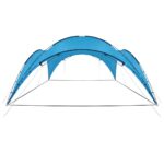 Arceau de tente de réception 450x450x265 cm Bleu clair