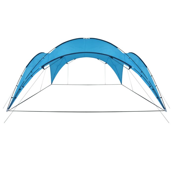 Arceau de tente de réception 450x450x265 cm Bleu clair – Image 1