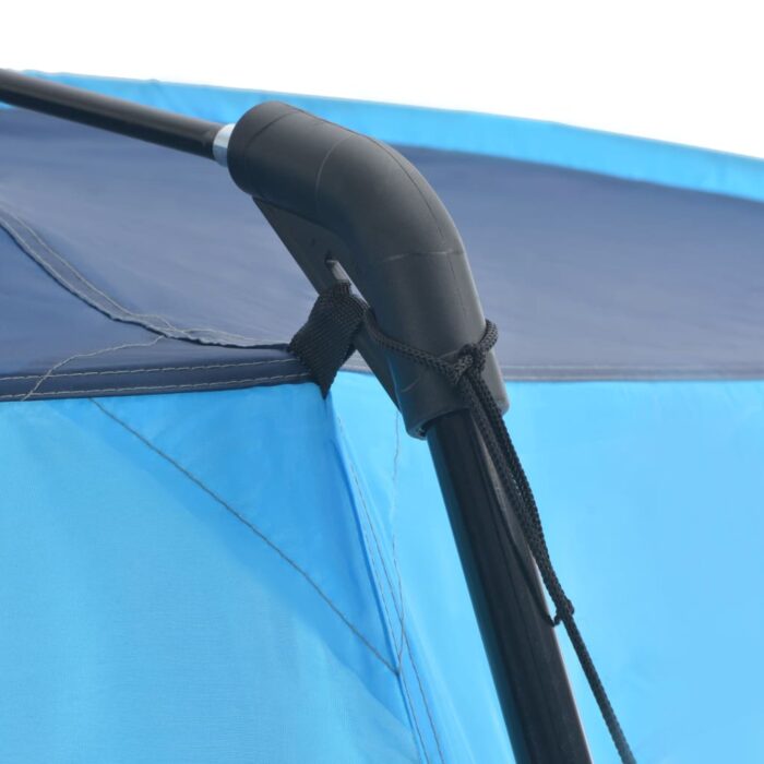 Tente de piscine Tissu 660x580x250 cm Bleu – Image 2