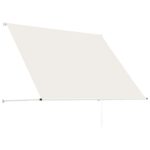 Auvent rétractable 200x150 cm Crème – Image 3