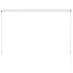 Auvent rétractable 200x150 cm Crème – Image 4