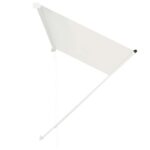 Auvent rétractable 300x150 cm Crème – Image 2