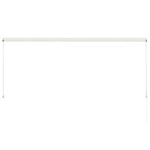 Auvent rétractable 300x150 cm Crème – Image 4