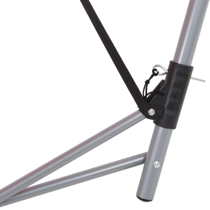 Hamac avec support pliable Rouge – Image 6